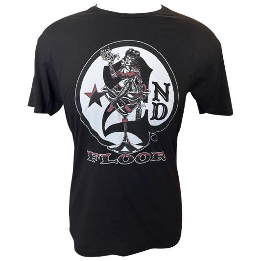 LUCKY'S 2ND FLOOR MARTINI GIRL TSHIRT