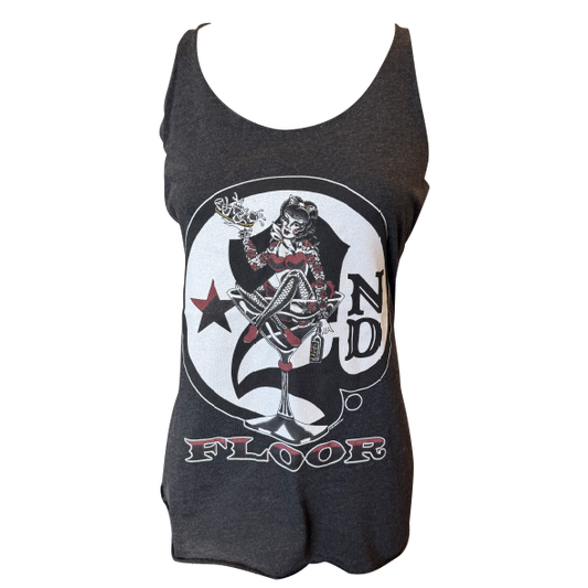 LUCKY'S 2ND FLOOR MARTINI GIRL RACKERBACK TANK TOP